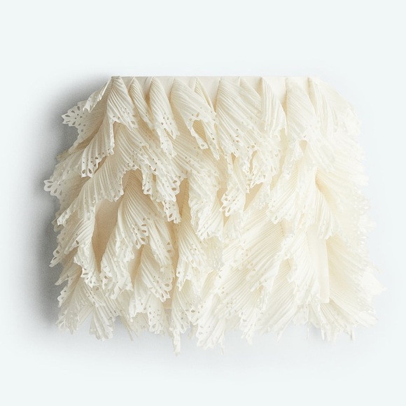 NWT H&M EDITION CHIFFON SKIRT WITH FLOUNCES - Picture 5 of 10